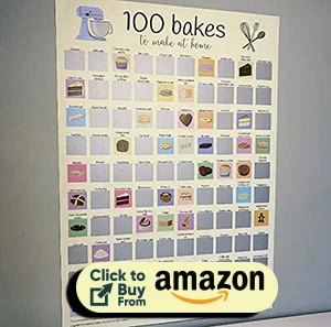 100 Bakes Scratch Poster