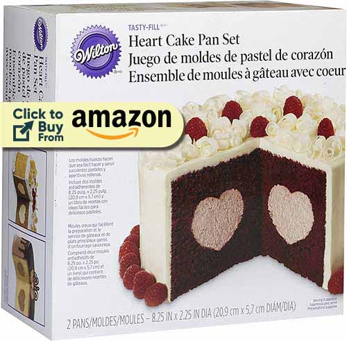 Heart Cake Tin Set for cake maker