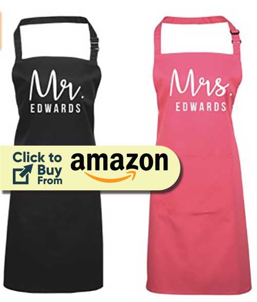 personalised apron gifts