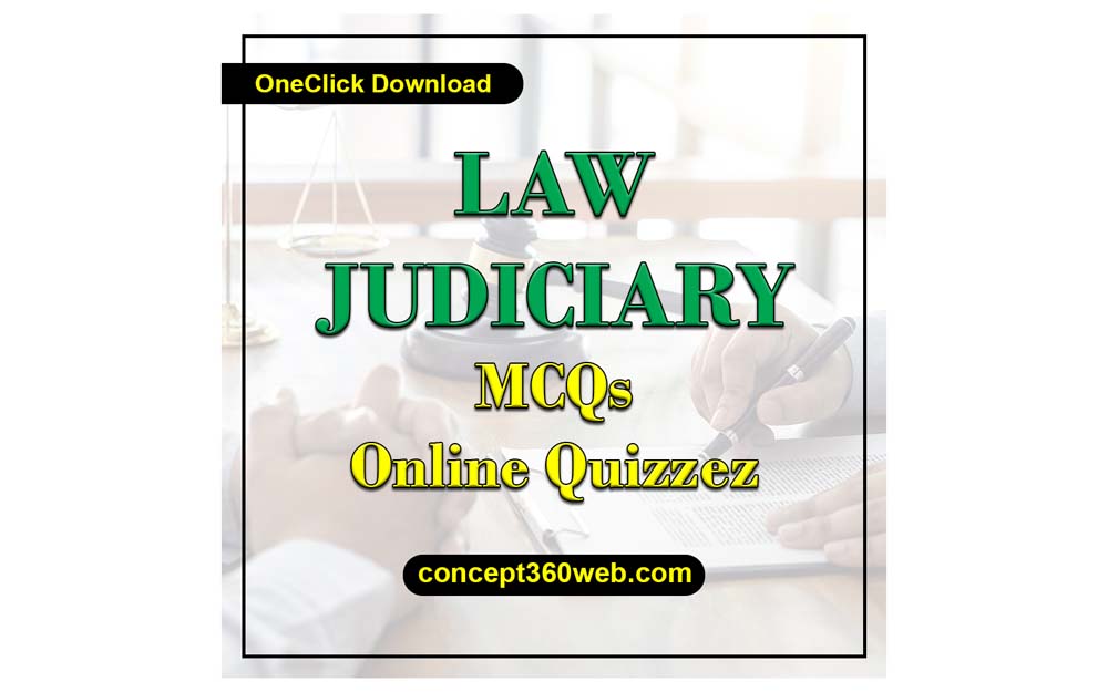 Law and Judiciary MCQs