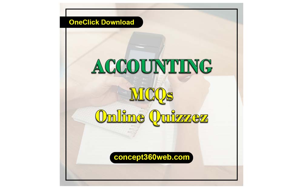 accounting mcqs with answers pdf