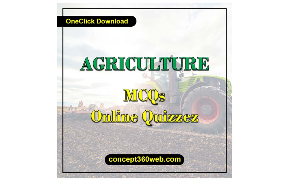 agriculture mcqs books pdf