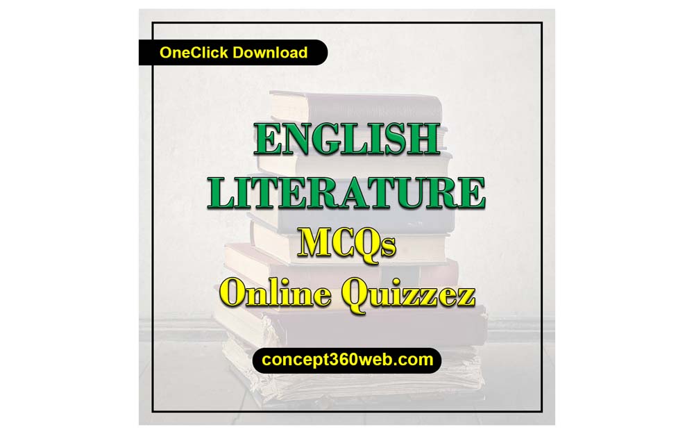 english literature mcqs