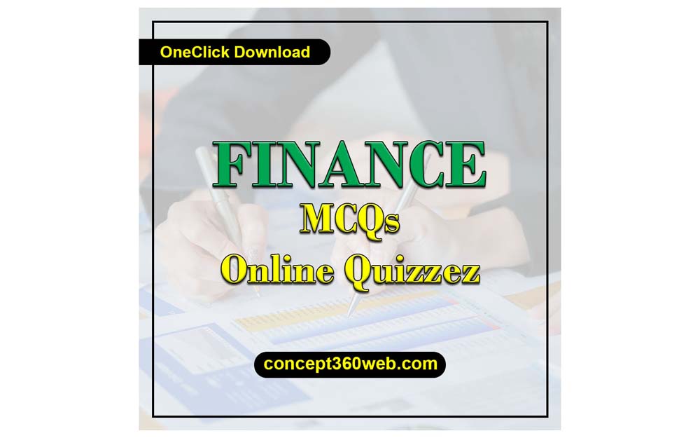 finance mcqs with answers pdf