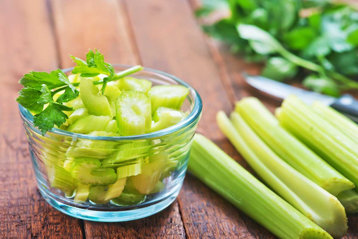 is celery acidic