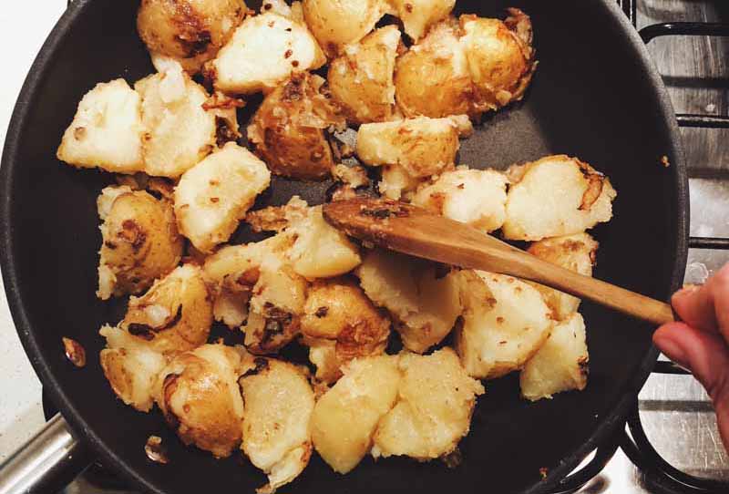 Eat Undercooked Potatoes