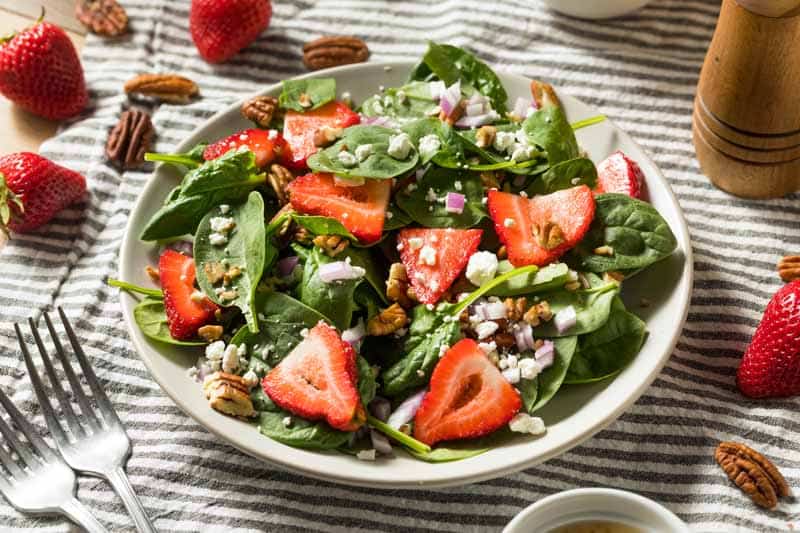 Strawberries Salad