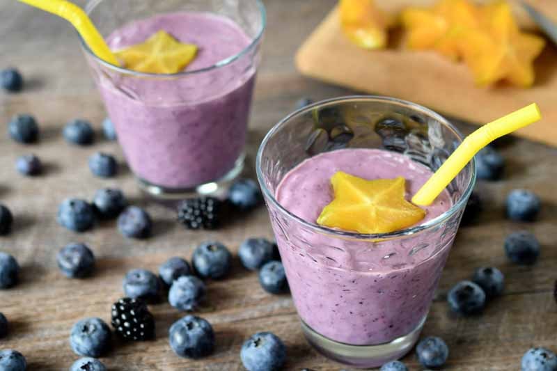 star fruit in smoothie