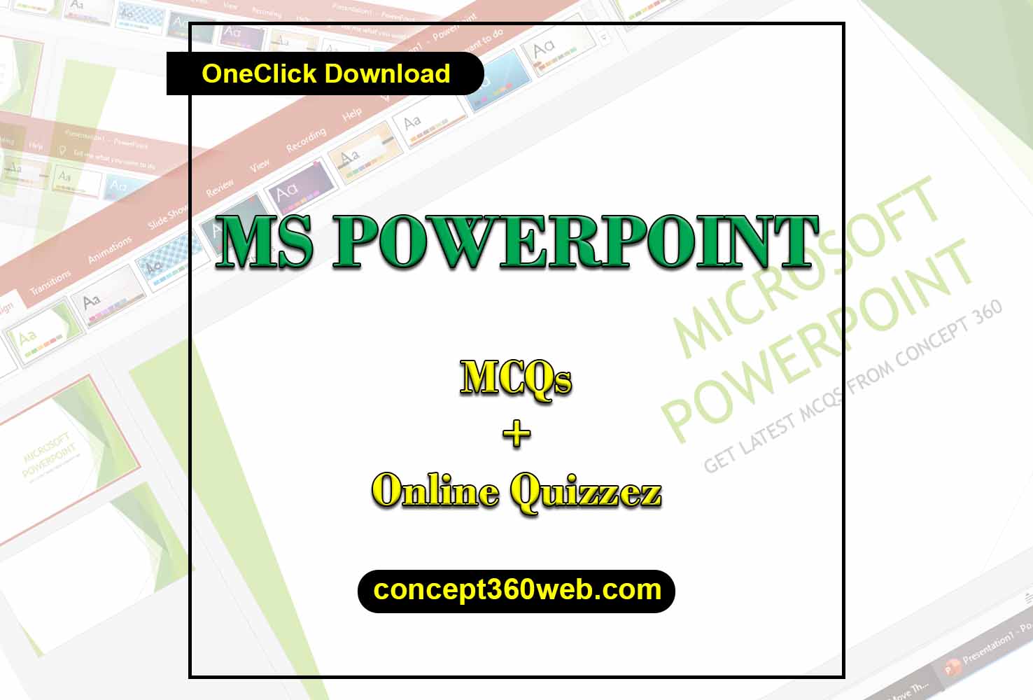 MS Powerpoint MCQs