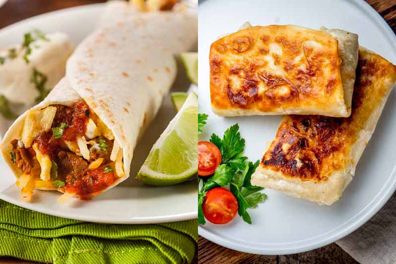 chimichanga vs burrito