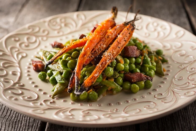Gourmet Peas and Carrots