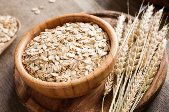 Rolled oats or oat flakes