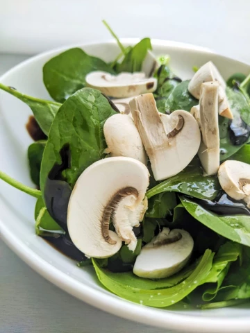 White Mushroom Salad