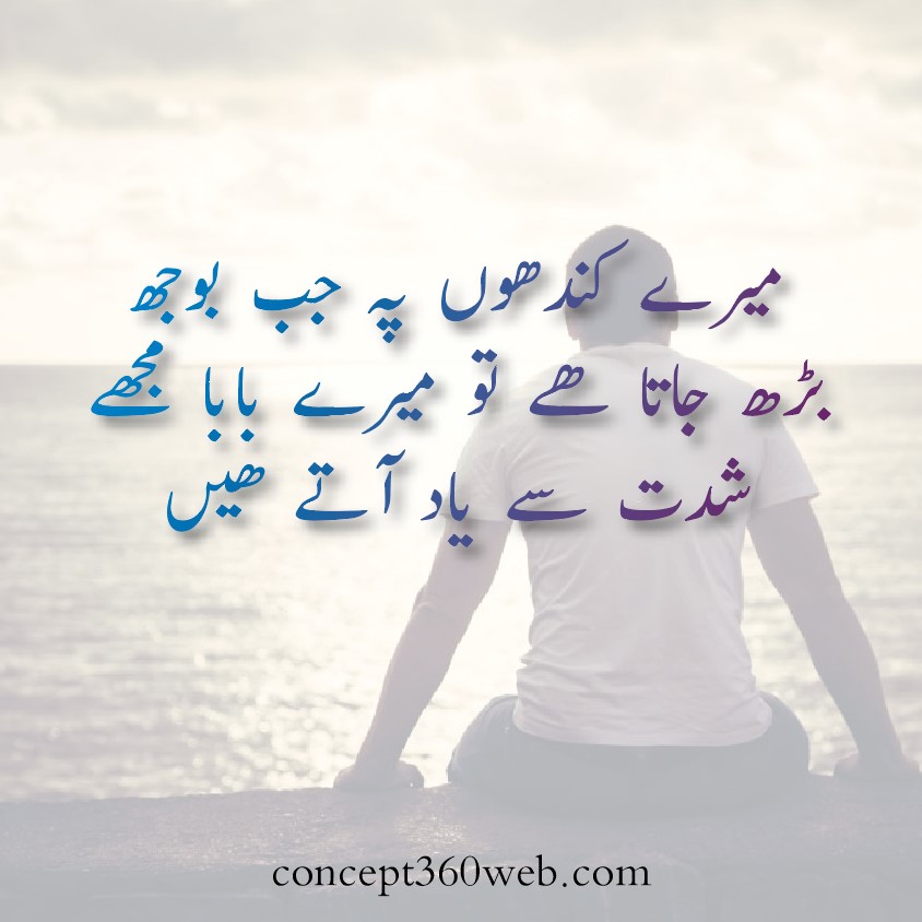 Dead Father Quotes in Urdu