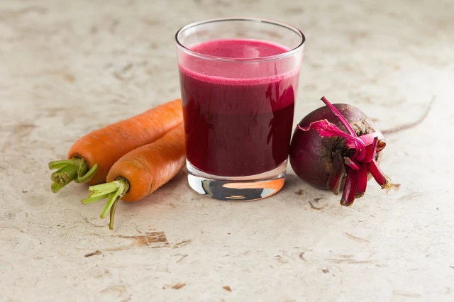 Carrot and Beetroot Juice