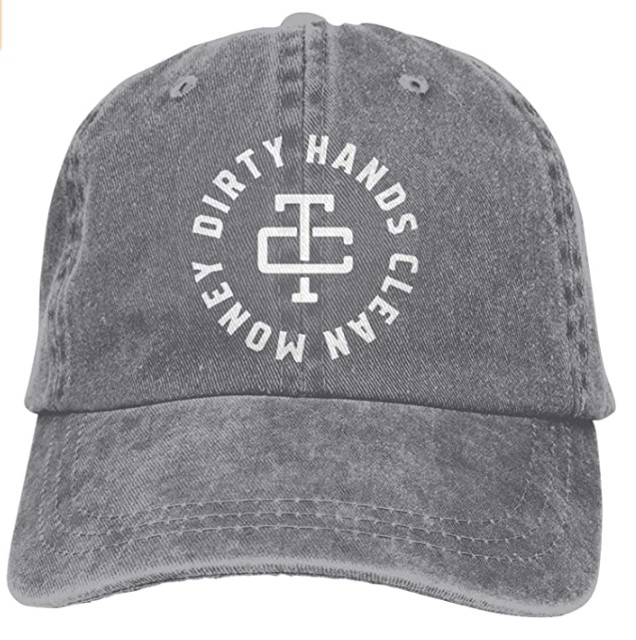 Dirty Hands and Clean Money Denim Hat