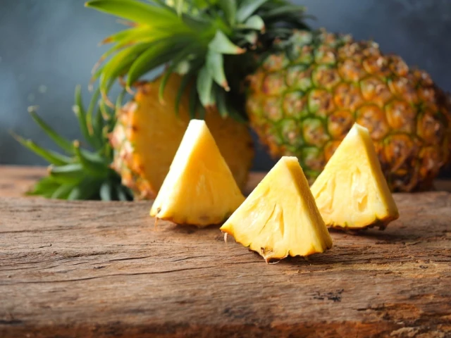 Ripe pineapple fruit