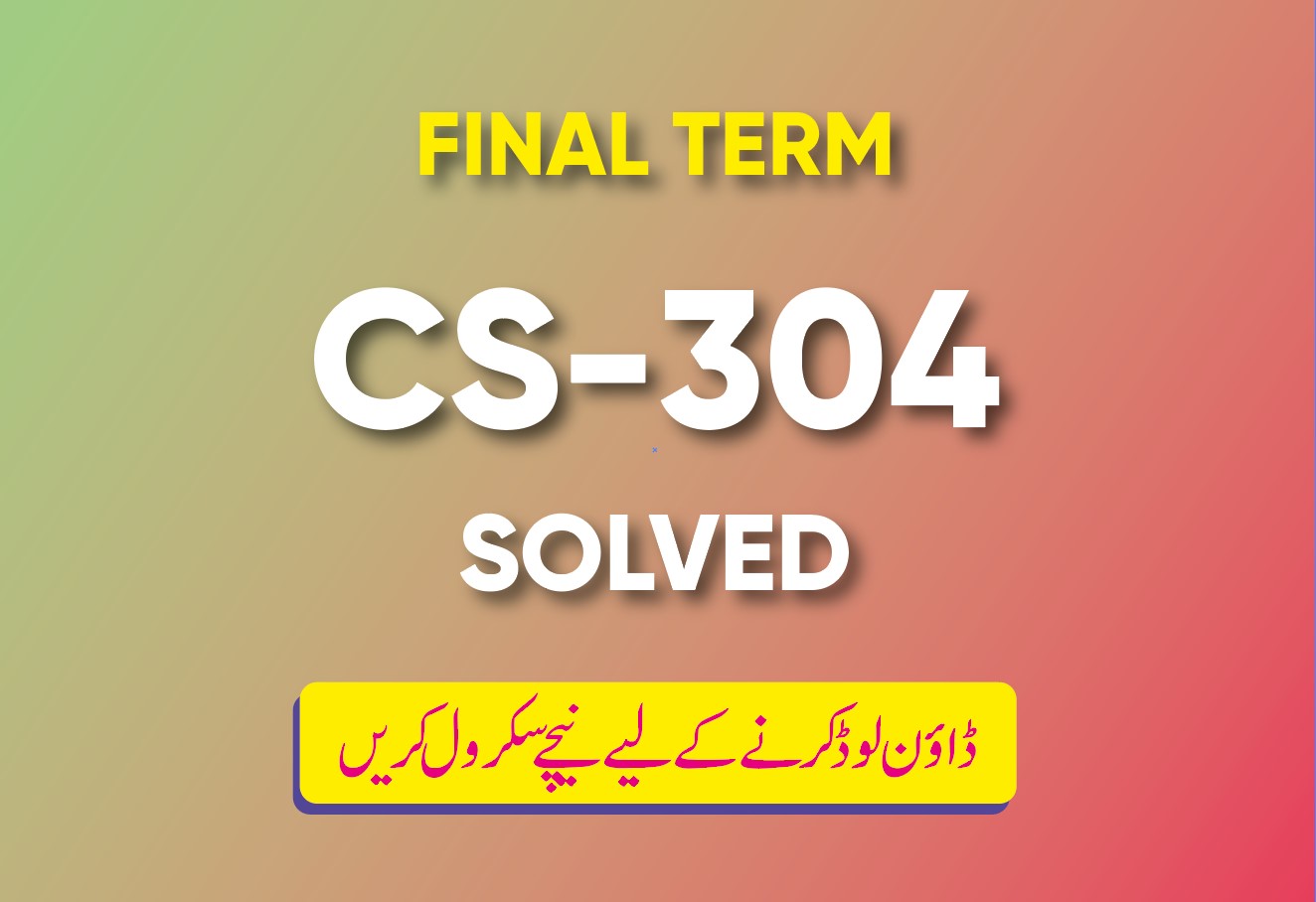 Final Term CS304