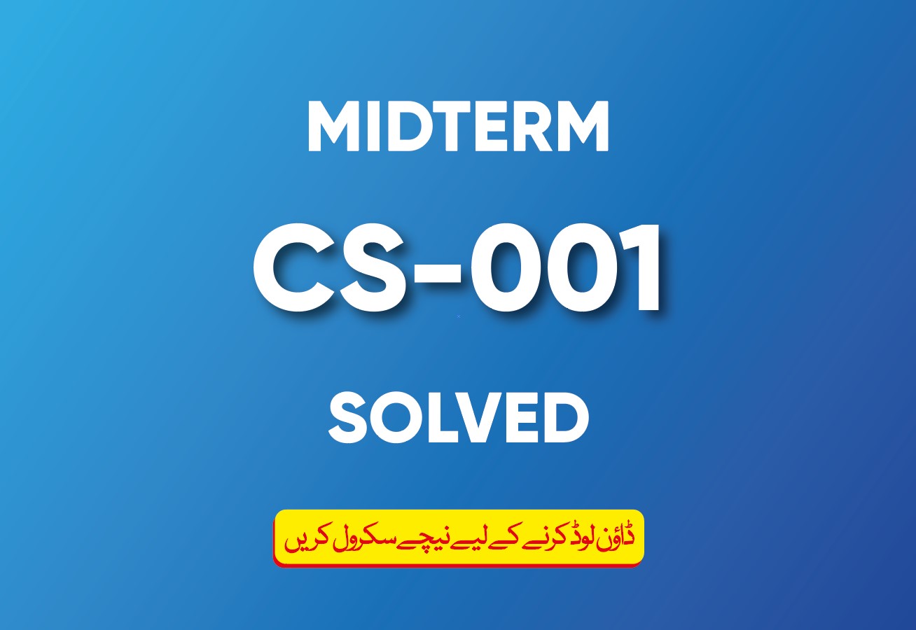 Midterm CS001