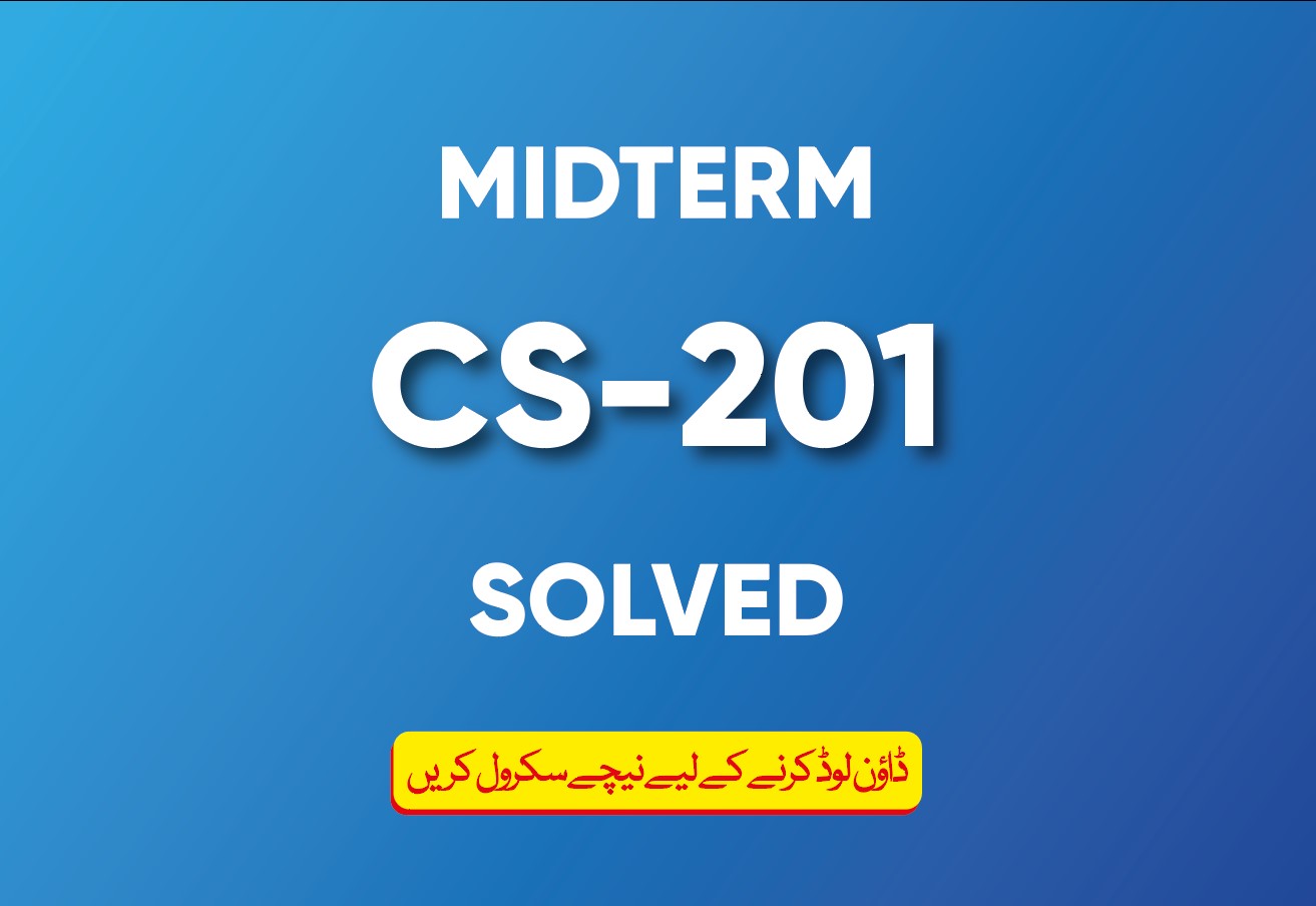 Midterm CS201
