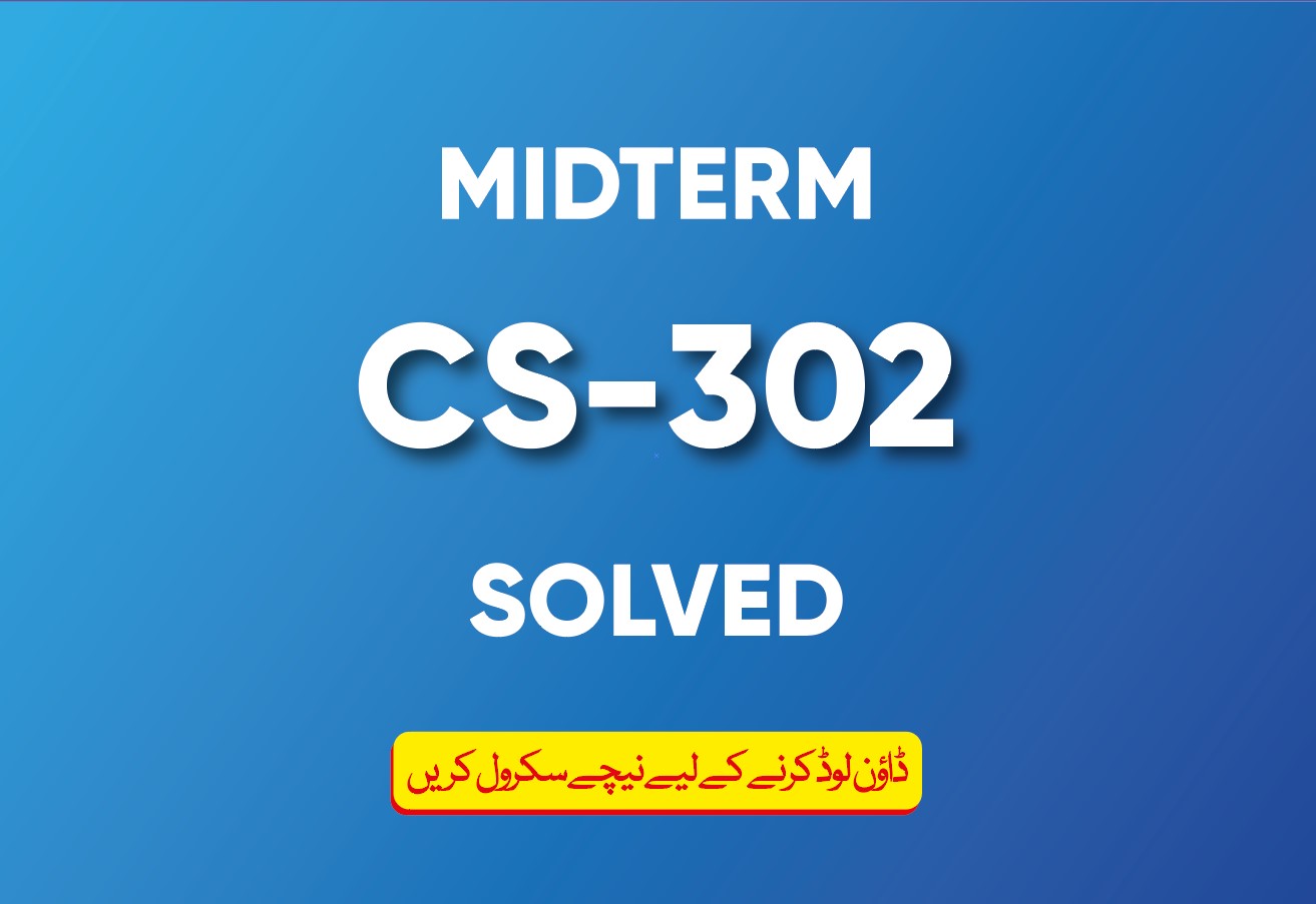 Midterm CS302