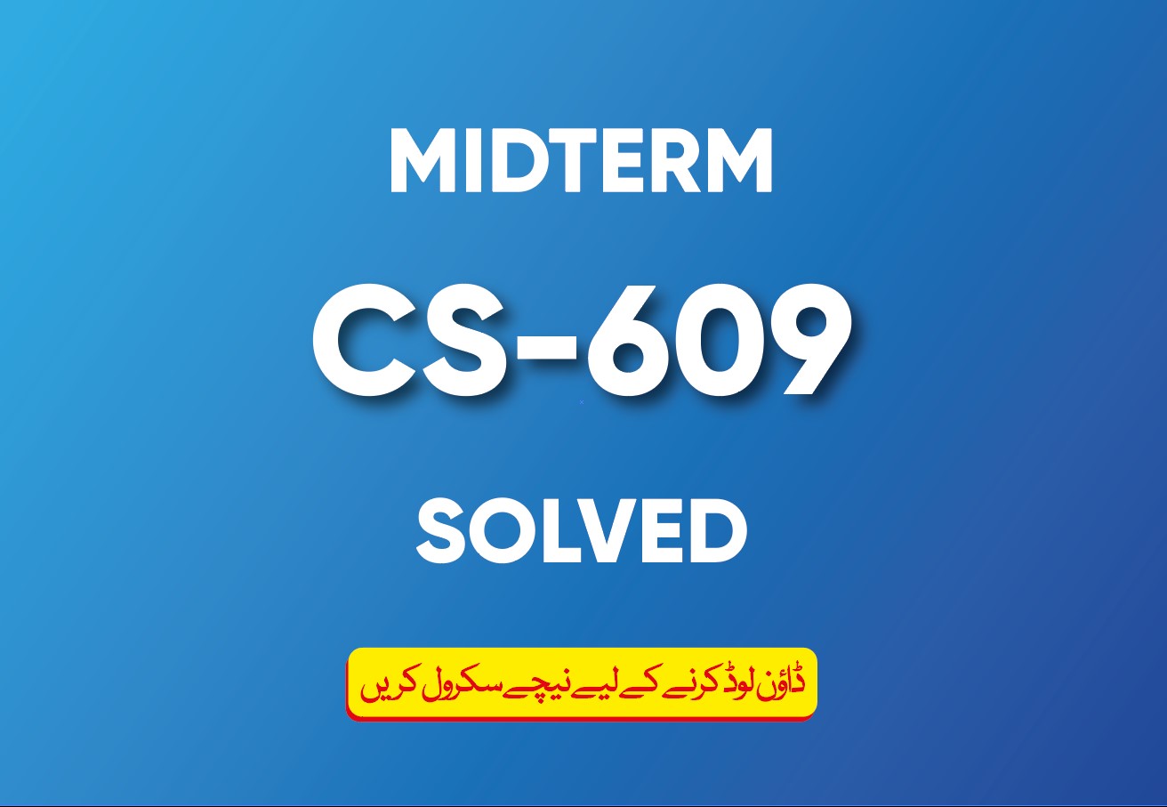 Midterm CS609