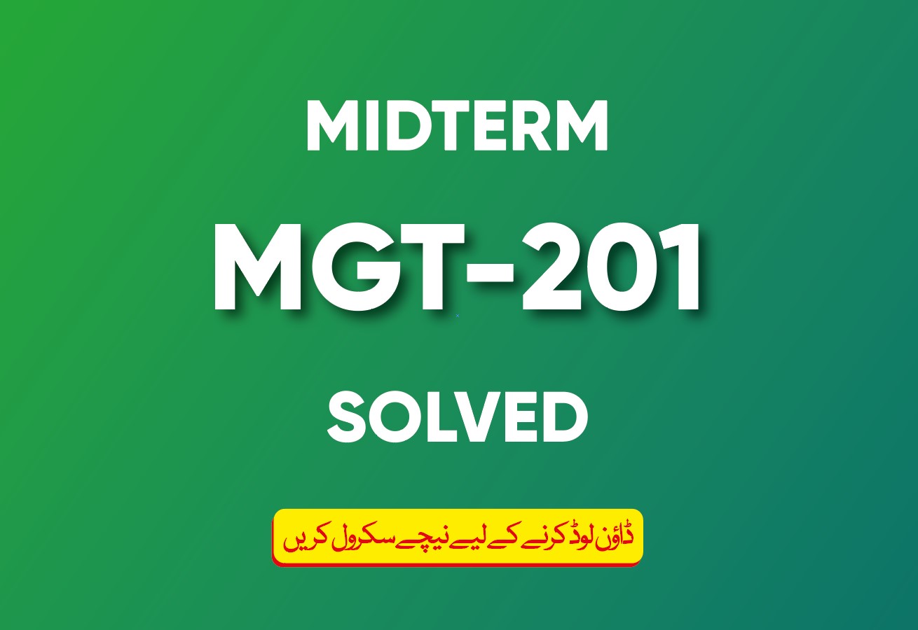 Midterm MGT-201
