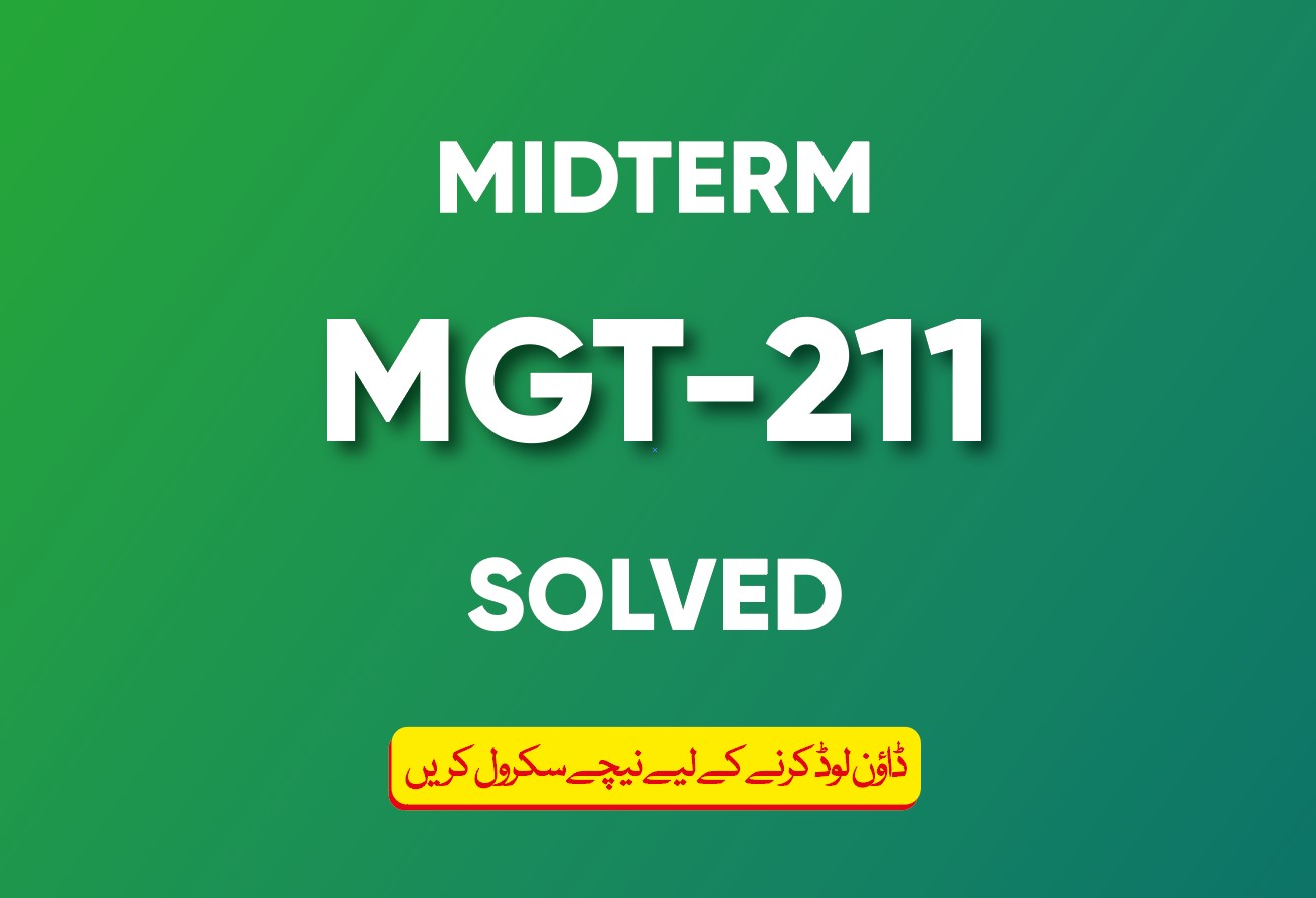 Midterm MGT-211