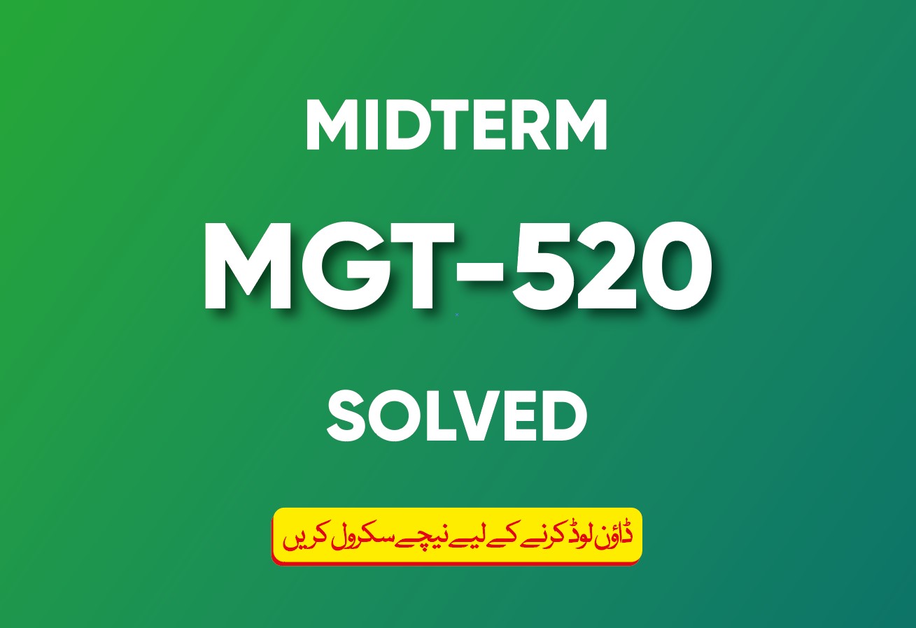 Midterm MGT-520