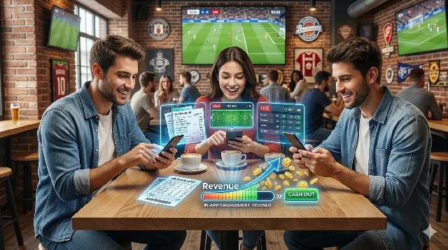 How In-App Engagement Turns Sports Apps into Revenue