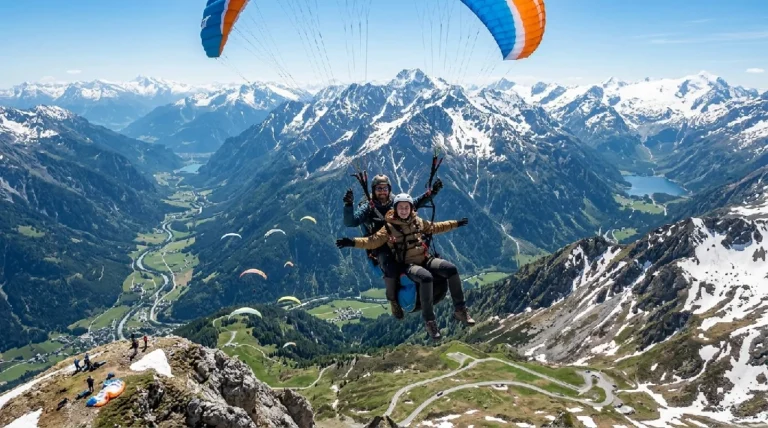 Tandem Paragliding Flights